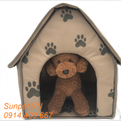 cách chọn chuồng chó: chuồng chó bằng vải