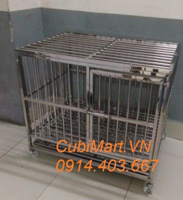 chuồng chó inox