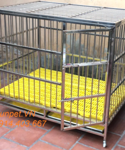 chuồng chó inox