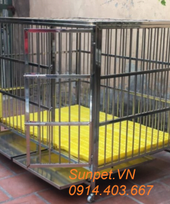 chuồng chó inox T40