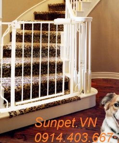 cửa chắn chó mèo Umoo không cần khoan đục