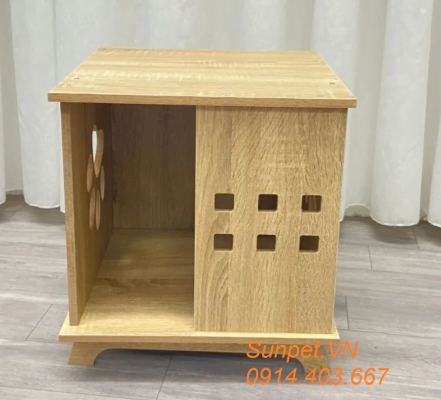 Nhà gỗ cho mèo
