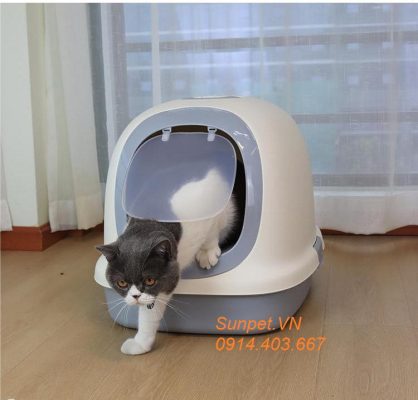 Nhà vệ sinh cho mèo