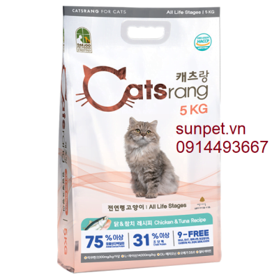 thức ăn cho mèo mọi lứa tuổi catsrang