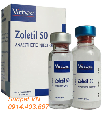 Thuốc gây mê Zoletil 50