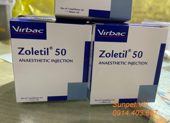 Thuốc gây mê Zoletil 50