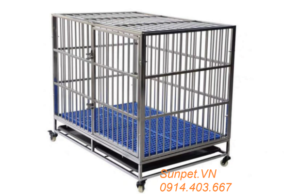 Chuồng chó inox T20