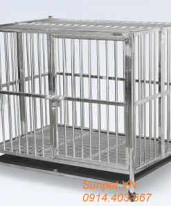 Chuồng chó inox t20