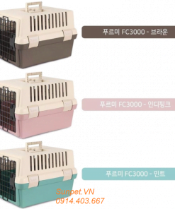 Lồng vận chuyển chó mèo hàng không - đi máy bay Purmi FC3000