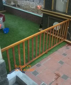 chắn cửa chó mèo bằng gỗ