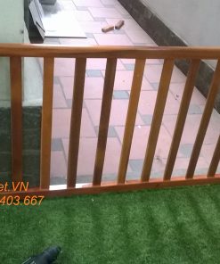chắn cửa chó mèo bằng gỗ