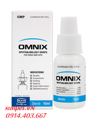 thuốc nhỏ mắt Omnix 10g